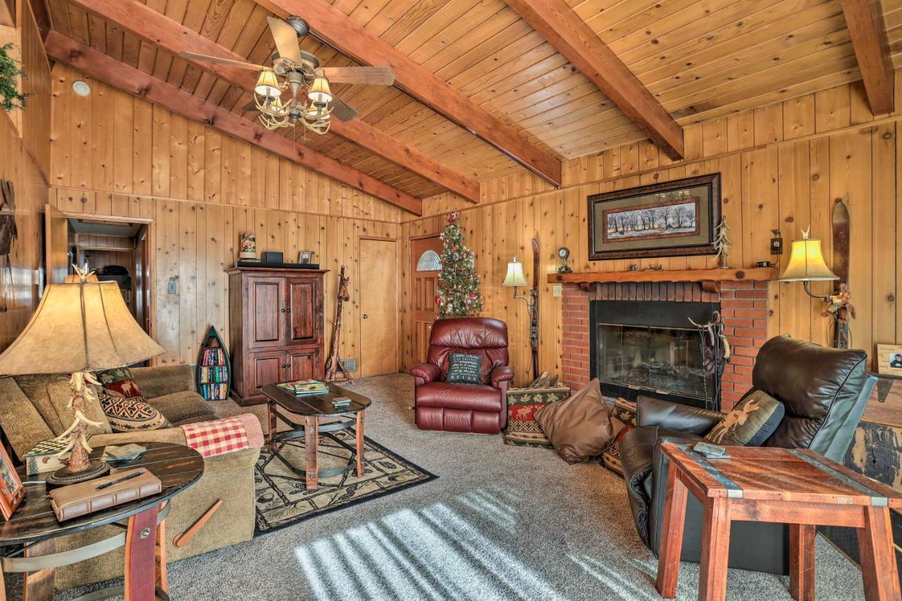 فيلا بيغ بير لاكي، سان بيرناردينو، كاليفورنيافي Chocolate Moose Cabin Short Walk To Slopes المظهر الخارجي الصورة