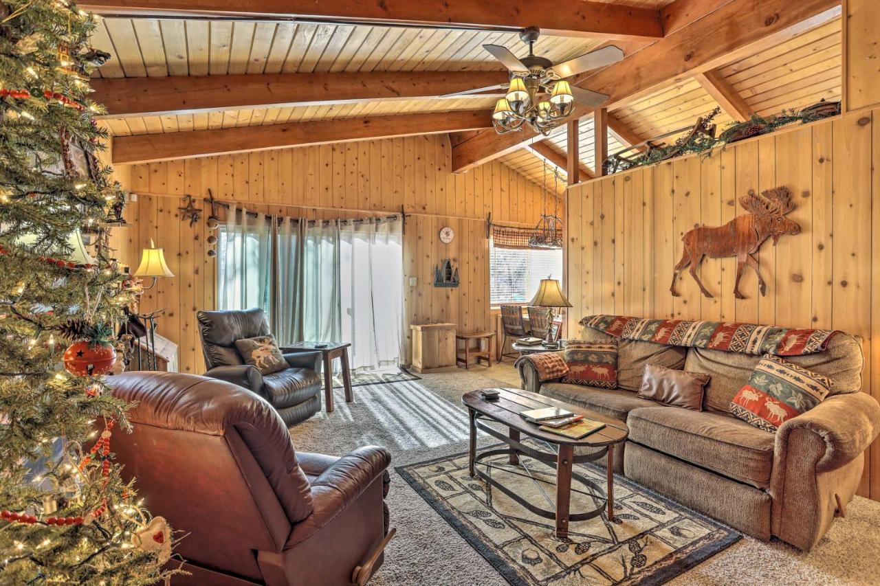 فيلا بيغ بير لاكي، سان بيرناردينو، كاليفورنيافي Chocolate Moose Cabin Short Walk To Slopes المظهر الخارجي الصورة